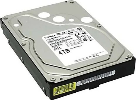 Toshiba MD03ACA400R 4 TB 3.5 İnç 7200 RPM 64 MB SATA 3.0 PC Harddisk