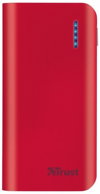 Trust Urban 4400 mAh Işıklı Micro USB Kablolu Powerbank Kırmızı