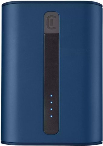 Cellularline Thunder 10000 mAh Hızlı Şarj USB & Type C Çoklu Kablolu Powerbank Mavi