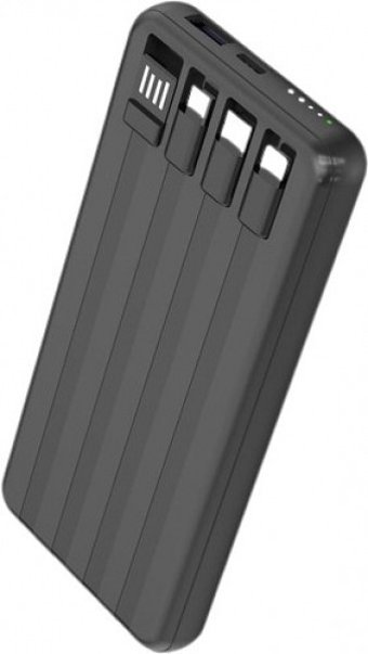 King Power Power WP-16 10000 mAh Hızlı Şarj USB & Type C Çoklu Kablolu Powerbank