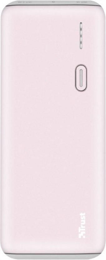 Trust Urban 10000 mAh Hızlı Şarj Micro USB Çoklu Kablolu Powerbank Pembe