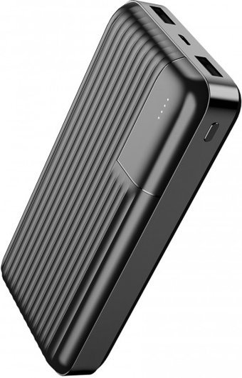 S-link G201 20000 mAh Hızlı Şarj USB & Type C Çoklu Kablolu Powerbank Siyah
