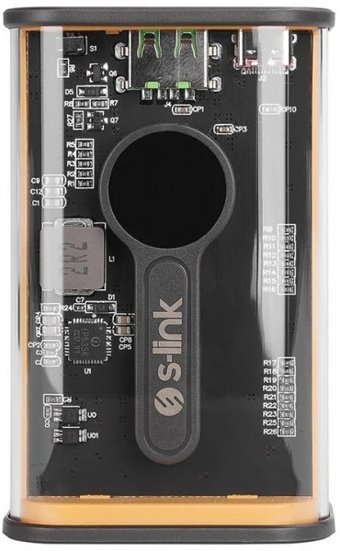 S-link SL-V92 9200 mAh Hızlı Şarj Dijital Göstergeli USB & Type C Çoklu Kablolu Powerbank