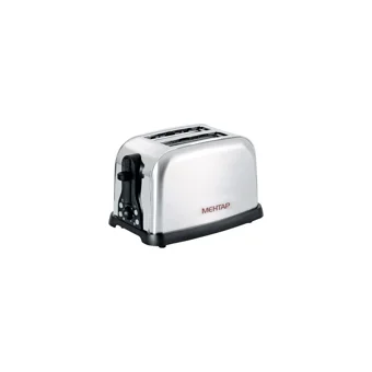 Mehtap Fama 2 Dilim Kırıntı Tepsili 850 W İnox Vintage Mini Ekmek Kızartma Makinesi