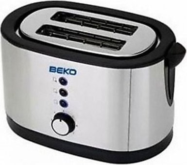Beko BKK 2191 2 Dilim Kırıntı Tepsili 800 W İnox Mini Ekmek Kızartma Makinesi