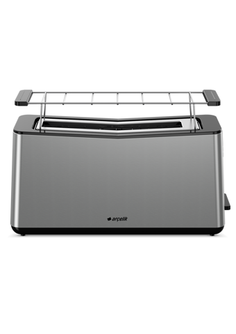 Arçelik IN Love K 8175 EK 2 Dilim Kırıntı Tepsili Telli 870 W İnox Mini Ekmek Kızartma Makinesi