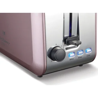 Arzum AR2018 Krispo 2 Dilim Kırıntı Tepsili 750 W Pembe Mini Ekmek Kızartma Makinesi