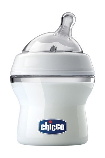 Chicco Natural Feeling Polipropilen Gaz Yapmayan Antikolik Yenidoğan Orta Akışlı Kulpsuz 0+ Ay Beyaz Yuvarlak Uçlu Bebek Biberon 150 ml