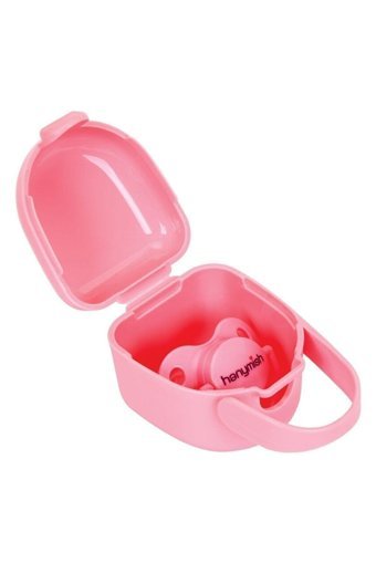 Hanymish 650 Polipropilen Yenidoğan Kulpsuz 0+ Ay Desenli Pembe Yuvarlak Uçlu Bebek Biberon Seti 125 ml + 240 ml