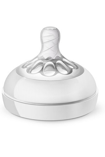 Philips Avent Natural Polipropilen Gaz Yapmayan Antikolik Hızlı Akışlı Kulpsuz 6+ Ay Şeffaf Yuvarlak Uçlu Bebek Biberon 330 ml