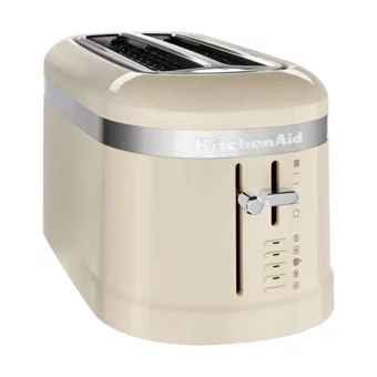 Kitchenaid 5KMT5115EAC 2 Dilim Kırıntı Tepsili 1500 W Krem Retro Mini Ekmek Kızartma Makinesi