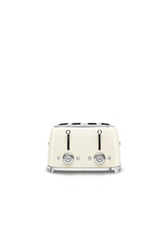 Smeg 50's Style TSF03CREU 4 Dilim Kırıntı Tepsili 2000 W Krem Retro Ekmek Kızartma Makinesi