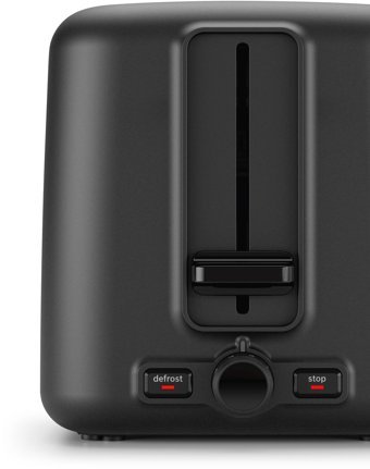 Bosch TAT3P423 Compact 2 Dilim Kırıntı Tepsili 970 W Siyah Mini Ekmek Kızartma Makinesi