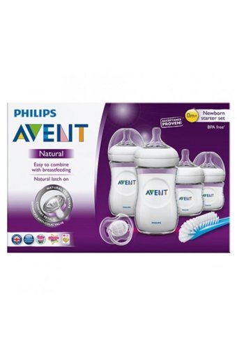 Philips SCD290/01 Polipropilen Gaz Yapmayan Antikolik Yenidoğan Yavaş Akışlı Kulpsuz 0+ Ay Renkli Yuvarlak Uçlu Bebek Biberon Seti 240 ml + 120 ml