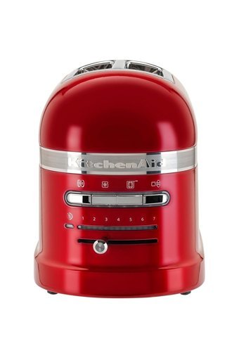 Kitchenaid 5KMT2204ECA Artisan 2 Dilim Kırıntı Tepsili 1250 W Kırmızı Retro Mini Ekmek Kızartma Makinesi