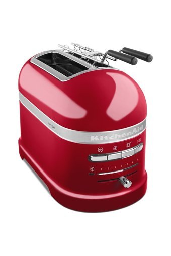 Kitchenaid 5KMT2204ECA Artisan 2 Dilim Kırıntı Tepsili 1250 W Kırmızı Retro Mini Ekmek Kızartma Makinesi