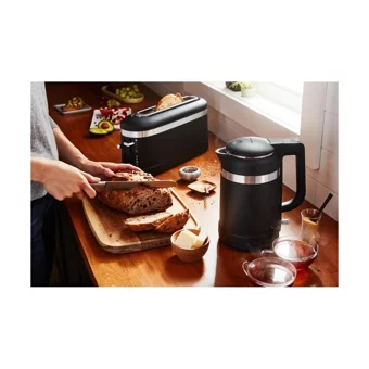 Kitchenaid 5KMT3115EOB 2 Dilim Kırıntı Tepsili 900 W Siyah Vintage Mini Ekmek Kızartma Makinesi