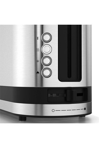 Wmf Kitchenminis 2 Dilim Kırıntı Tepsili Akıllı 900 W İnox Mini Ekmek Kızartma Makinesi