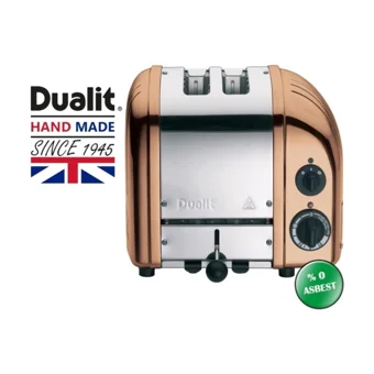 Dualit Classic 27390 2 Dilim Kırıntı Tepsili 1200 W Bakır Mini Ekmek Kızartma Makinesi