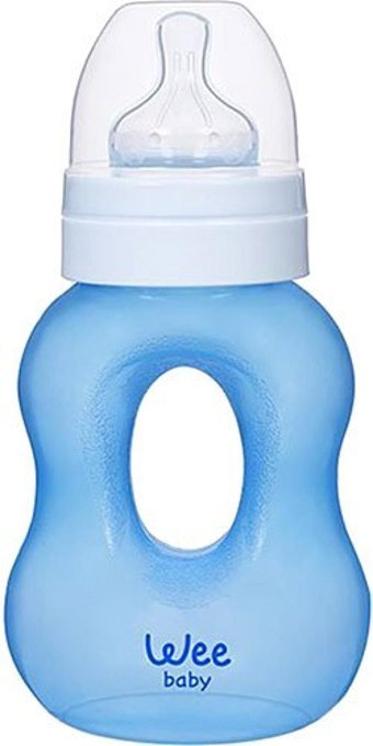 Wee Baby BT5239 Polipropilen Kulpsuz Renkli Yuvarlak Uçlu Bebek Biberon 240 ml