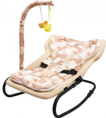 Happy Baby Elit Polo Oyuncaklı 3 Kademeli Ana Kucağı Bej