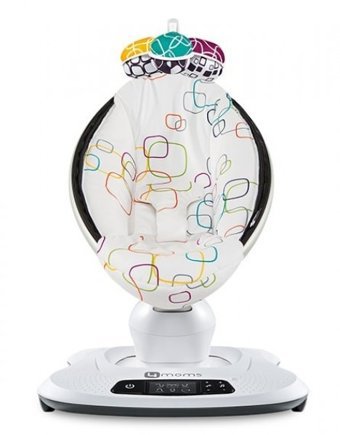 4moms Mamaroo Otomatik Sallanan Oyuncaklı Müzikli 5 Kademeli Elektrikli Ana Kucağı Beyaz