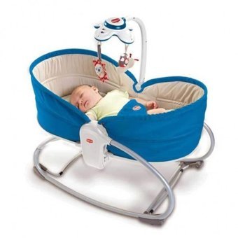 Tiny Love 3in1 Uykucu Titreşimli 3 Kademeli Ana Kucağı Mavi
