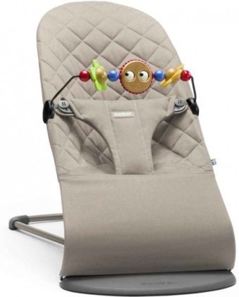 BabyBjörn Bliss Coton Oyuncaklı 3 Kademeli Ana Kucağı Bej