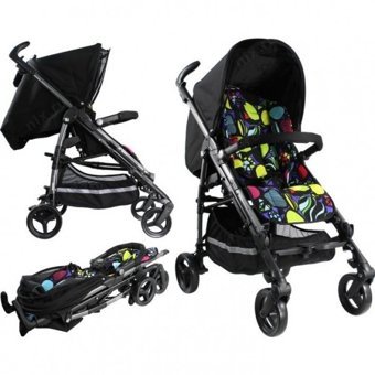 Peg Perego Si Katlanabilir Tek Elle Kapanan 360 Derece Dönen Tam Yatar Kabin Tipi Puset Bebek Arabası Siyah