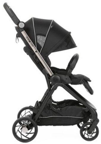 Chicco One4ever Çift Yönlü Katlanabilir Tek Elle Kapanan 360 Derece Dönen Tam Yatar Kabin Tipi Puset Bebek Arabası Siyah