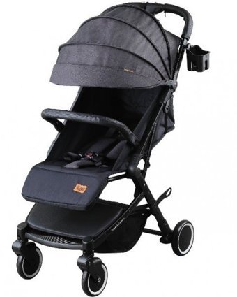 Babyhope BH-3150 Royal Cabin Katlanabilir 360 Derece Dönen Tam Yatar Kabin Tipi Puset Bebek Arabası Gri