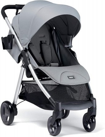 Mamas & Papas Armadillo Steel Grey Çift Yönlü Tek Elle Kapanan 360 Derece Dönen Tam Yatar Puset Bebek Arabası