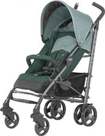 Chicco Lite Way Top 2 Katlanabilir Tek Elle Kapanan 360 Derece Dönen Tam Yatar Kabin Tipi Baston Bebek Arabası Yeşil