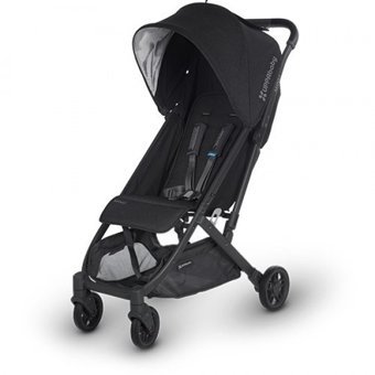 Uppababy Minu Katlanabilir Tek Elle Kapanan 360 Derece Dönen Tam Yatar Kabin Tipi Travel Sistem Bebek Arabası Siyah