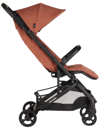 Easywalker Miley² Katlanabilir Tek Elle Kapanan 360 Derece Dönen Tam Yatar Kabin Tipi Puset Bebek Arabası Kırmızı