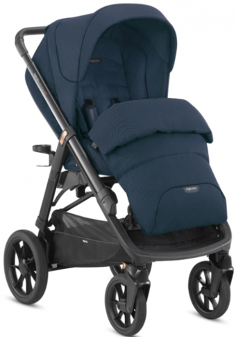 Inglesina Aptica XT Çift Yönlü Katlanabilir Tek Elle Kapanan 360 Derece Dönen Tam Yatar Puset Bebek Arabası Lacivert