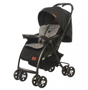 Baby2Go 8021 Loola Çift Yönlü Katlanabilir 360 Derece Dönen Tam Yatar Kabin Tipi Puset Bebek Arabası Gri