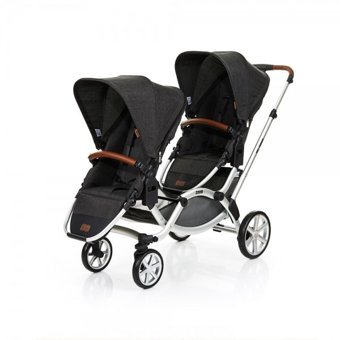 ABC Design Zoom Çift Yönlü Katlanabilir 360 Derece Dönen Tam Yatar Travel Sistem Bebek Arabası Siyah