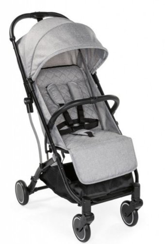 Chicco We Katlanabilir Tek Elle Kapanan 360 Derece Dönen Tam Yatar Kabin Tipi Puset Bebek Arabası Gri
