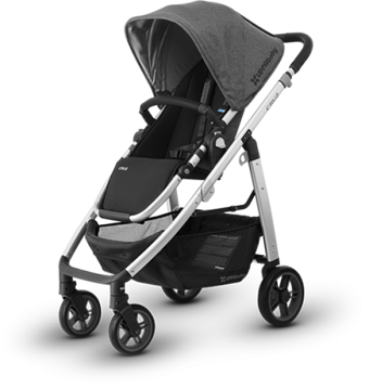 Uppababy Cruz Çift Yönlü Katlanabilir Tek Elle Kapanan 360 Derece Dönen Tam Yatar Puset Bebek Arabası Antrasit