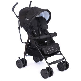 Prava P04 Katlanabilir 360 Derece Dönen Kabin Tipi Baston Bebek Arabası Füme
