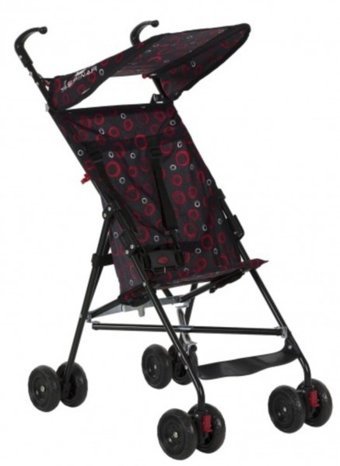 4 Baby Eko AB-221 Katlanabilir Tek Elle Kapanan 360 Derece Dönen Kabin Tipi Baston Bebek Arabası Gri