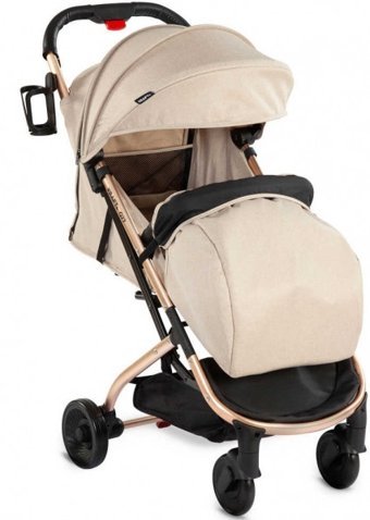 Kraft Q77 Katlanabilir Tek Elle Kapanan 360 Derece Dönen Tam Yatar Kabin Tipi Puset Bebek Arabası Antrasit