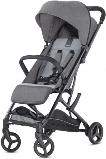 Inglesina Sketch Katlanabilir Tek Elle Kapanan 360 Derece Dönen Tam Yatar Kabin Tipi Puset Bebek Arabası Gri