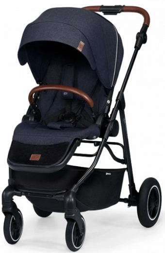 Kinderkraft Allroad Çift Yönlü Katlanabilir 360 Derece Dönen Tam Yatar Puset Bebek Arabası Gri