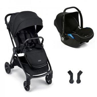 Mamas & Papas Strada Çift Yönlü Katlanabilir 360 Derece Dönen Tam Yatar Travel Sistem Bebek Arabası Bej