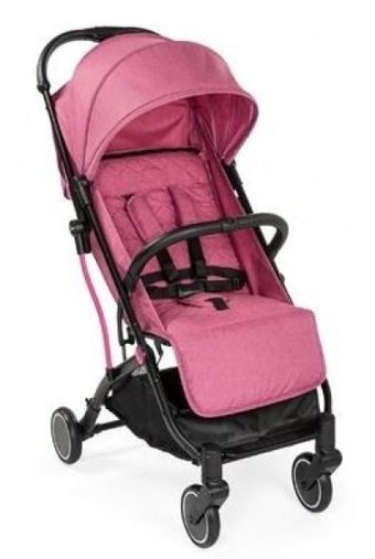 Chicco Trolley Me Katlanabilir Tek Elle Kapanan 360 Derece Dönen Tam Yatar Kabin Tipi Puset Bebek Arabası Pembe