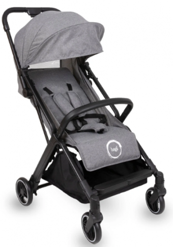 Bagi Gravity Autofold Katlanabilir Tek Elle Kapanan 360 Derece Dönen Tam Yatar Kabin Tipi Puset Bebek Arabası Gri
