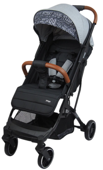Prego Baby Lotus Katlanabilir Tek Elle Kapanan 360 Derece Dönen Tam Yatar Kabin Tipi Puset Bebek Arabası Gri