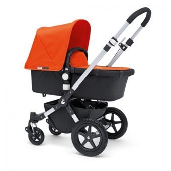 Bugaboo Cameleon 3 Çift Yönlü Katlanabilir 360 Derece Dönen Tam Yatar Travel Sistem Bebek Arabası Turuncu